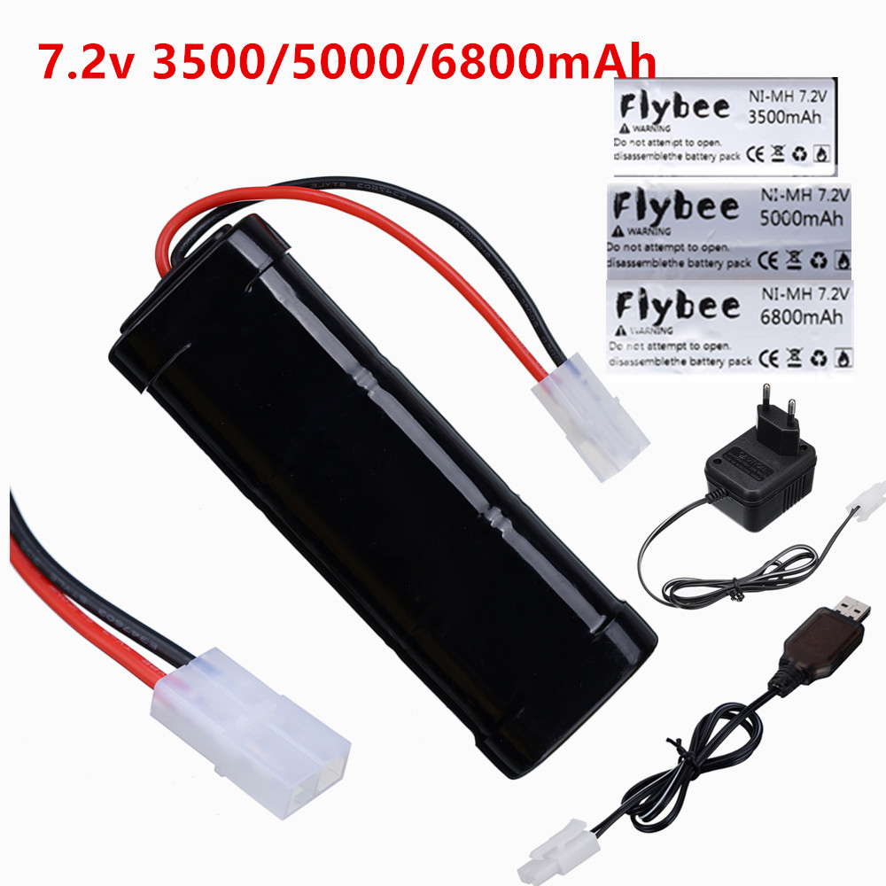 Rc Hobby Boat - 新しい 7.2V バッテリー 5000/6800mAh NiMH バッテリーパック