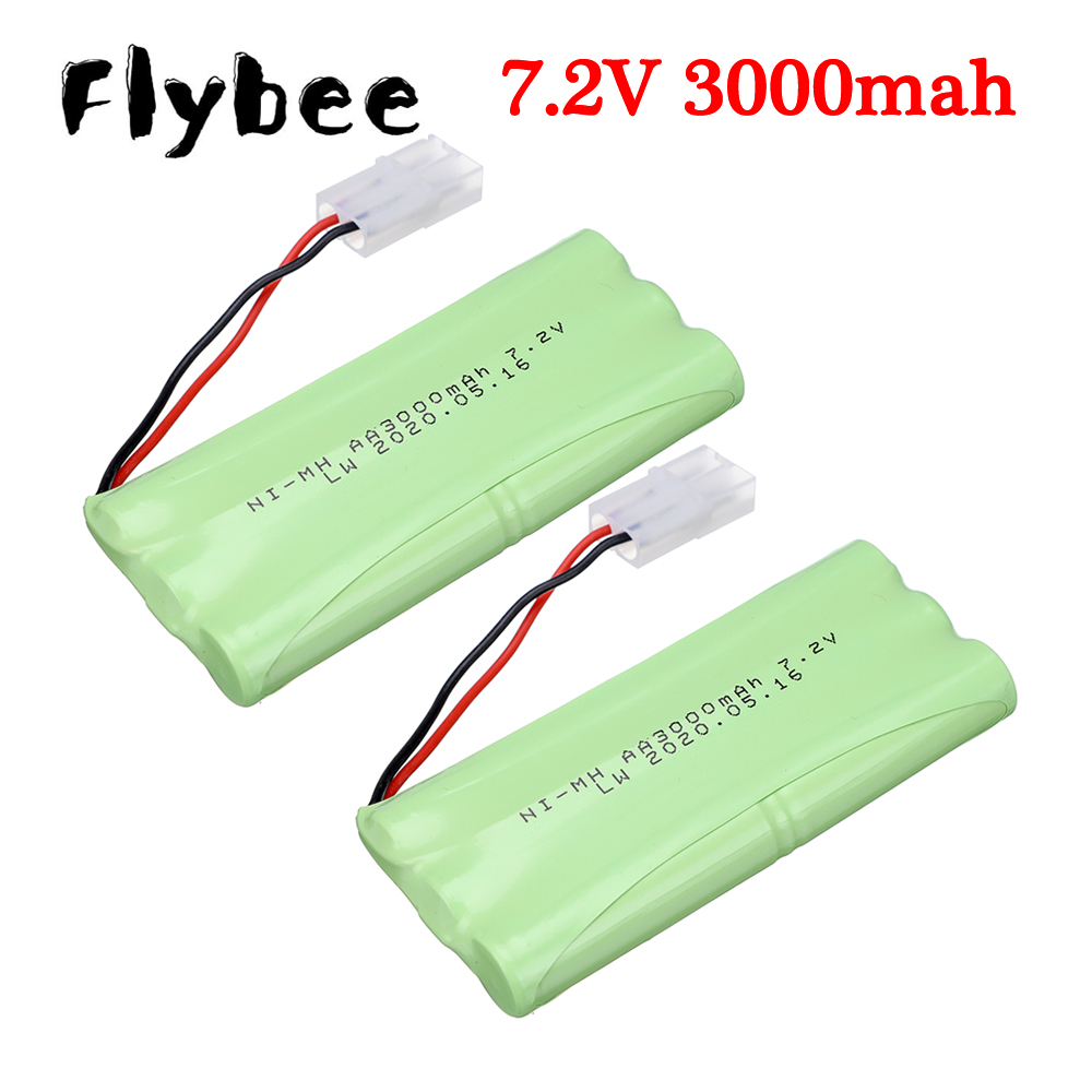 Rc Hobby Boat - リモコンおもちゃ用充電式nimhバッテリー,7.2v,3000mah,rcカー,タンク,ロボット,ボート,銃