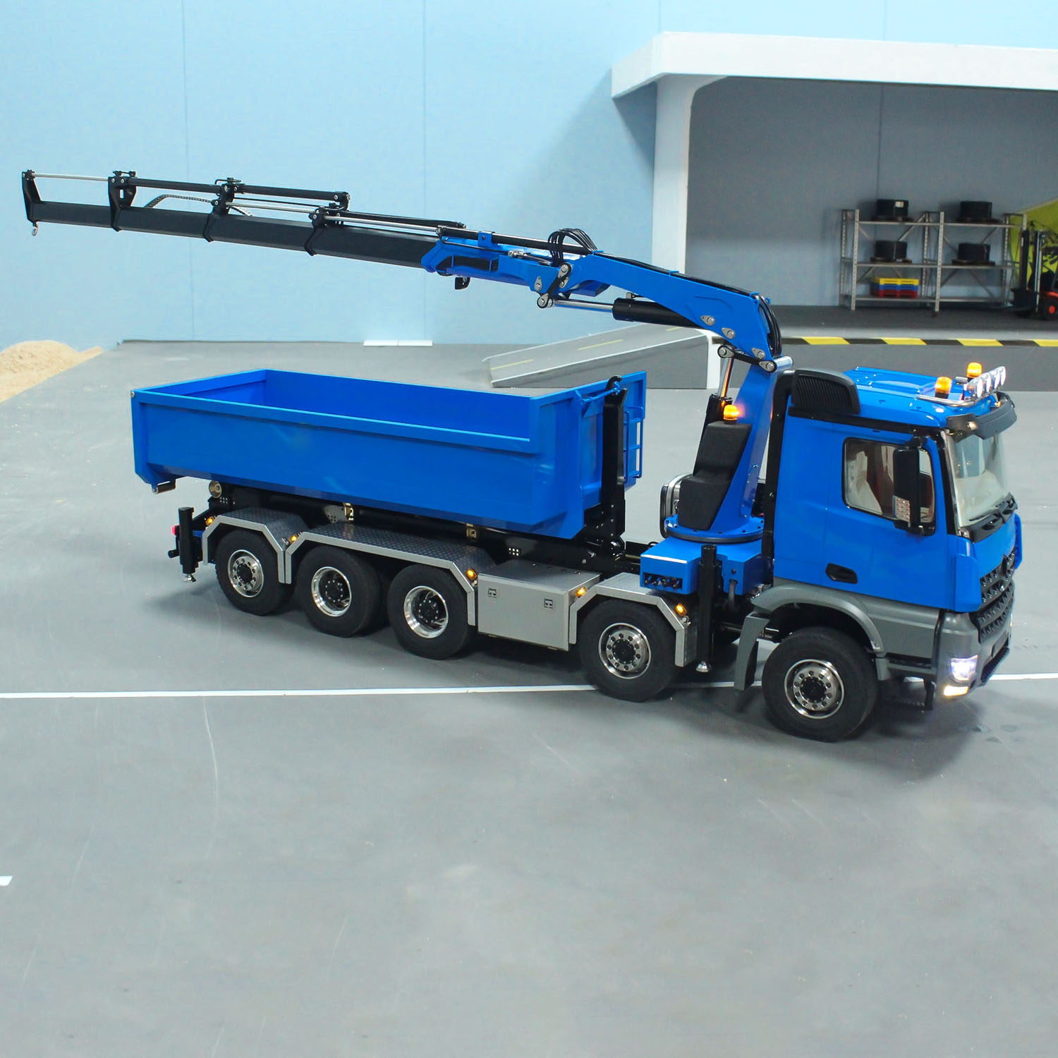 10x10 RC 1/14 油圧式メタルクレーン ダンプトラ - Rc Hobby Toucan のレビューと価格