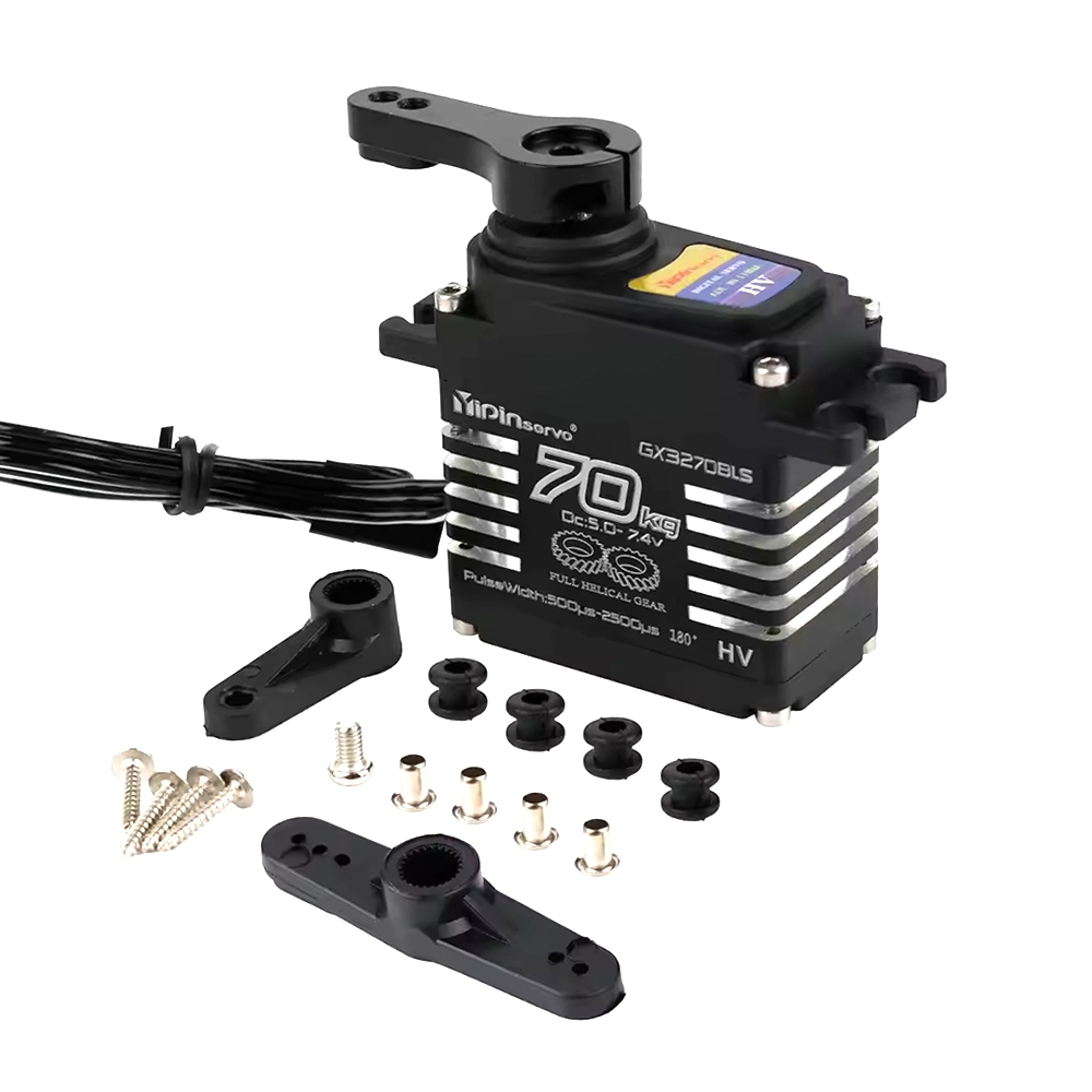 1/2 個 70 キロ大トルクブラシレスモーターデジタルサー - Rc Hobby Tools のレビューと価格