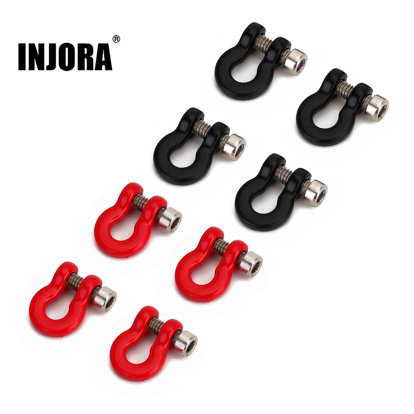 Injora 4個7*10ミリメートル金属バンパーdリング牽 - Rc Tire Foam Insert のレビューと価格