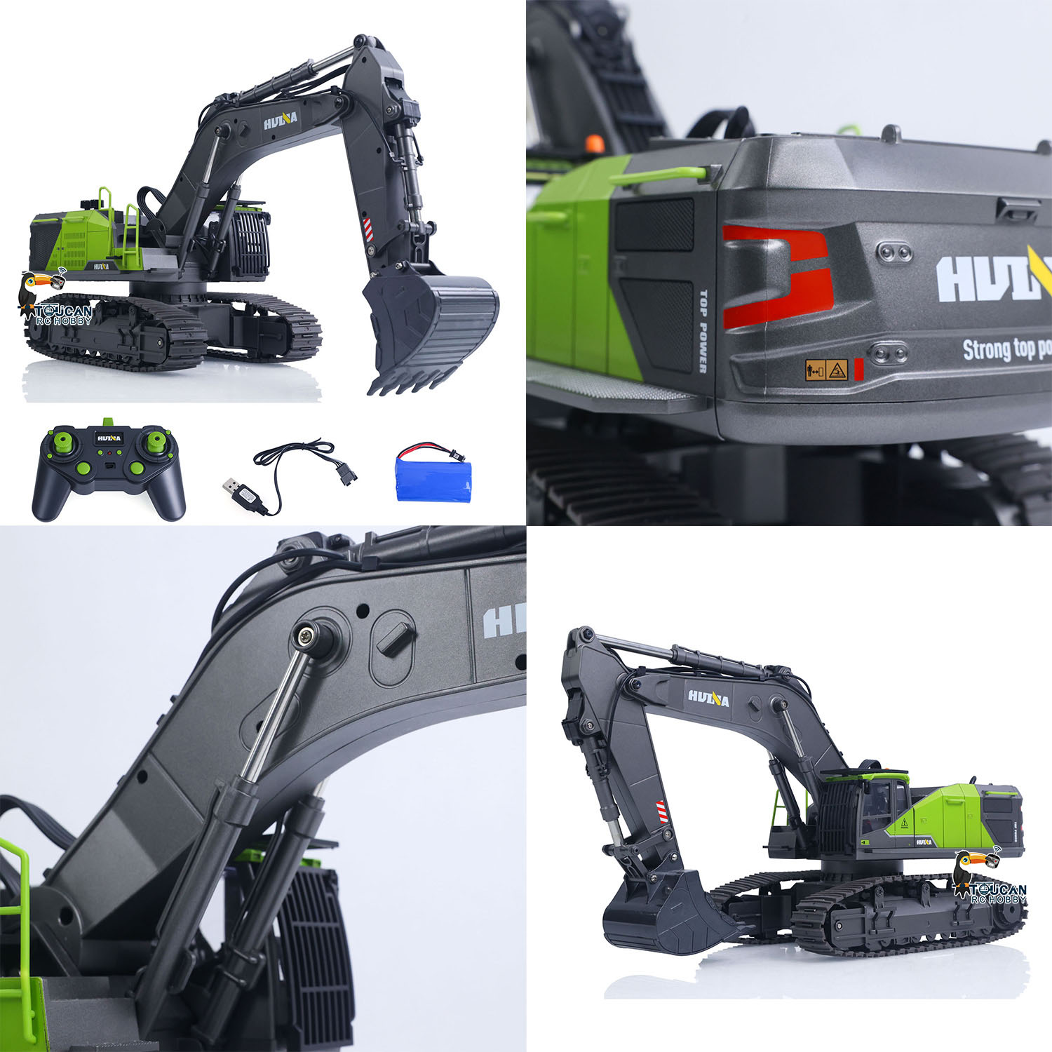 米国株玩具 HUINA 1/14 593 モデル RC エク - Rc Hobby Toucan のレビューと価格