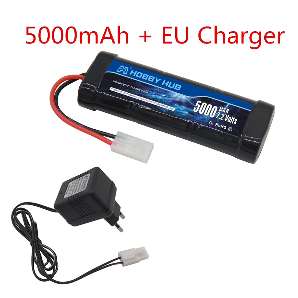 7.2V 5000mAh ニッケル水素バッテリーパック タミ - Rc Hobby Boat のレビューと価格