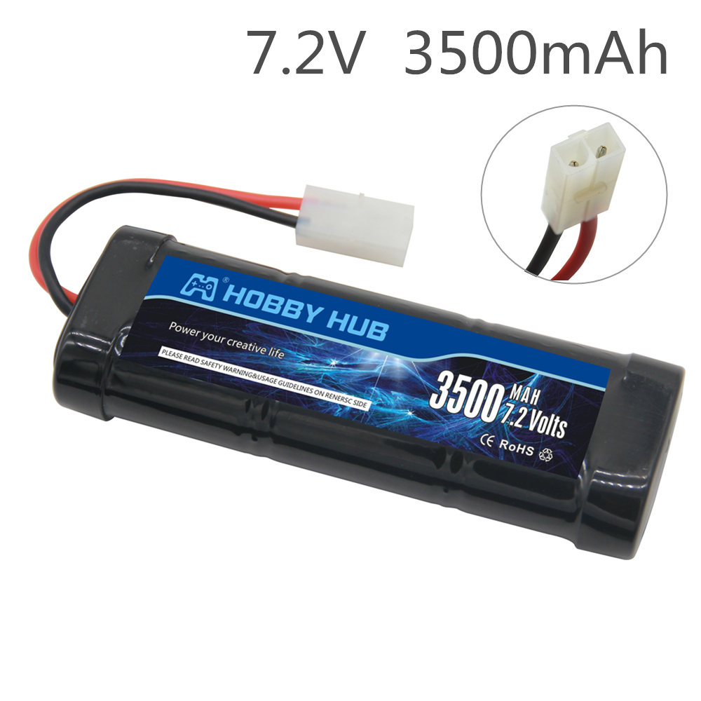 7.2V 5000mAh ニッケル水素バッテリーパック タミ - Rc Hobby Boat のレビューと価格