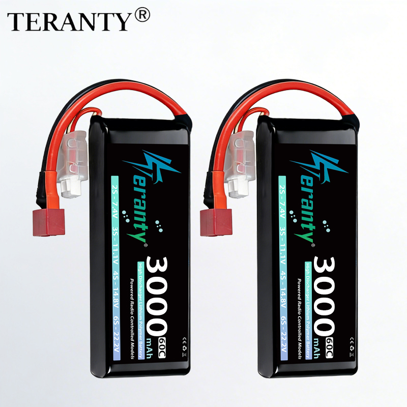 TERANTY 2S 3000mAhリポバッテリー 7.4V - Rc And Hobby のレビューと価格