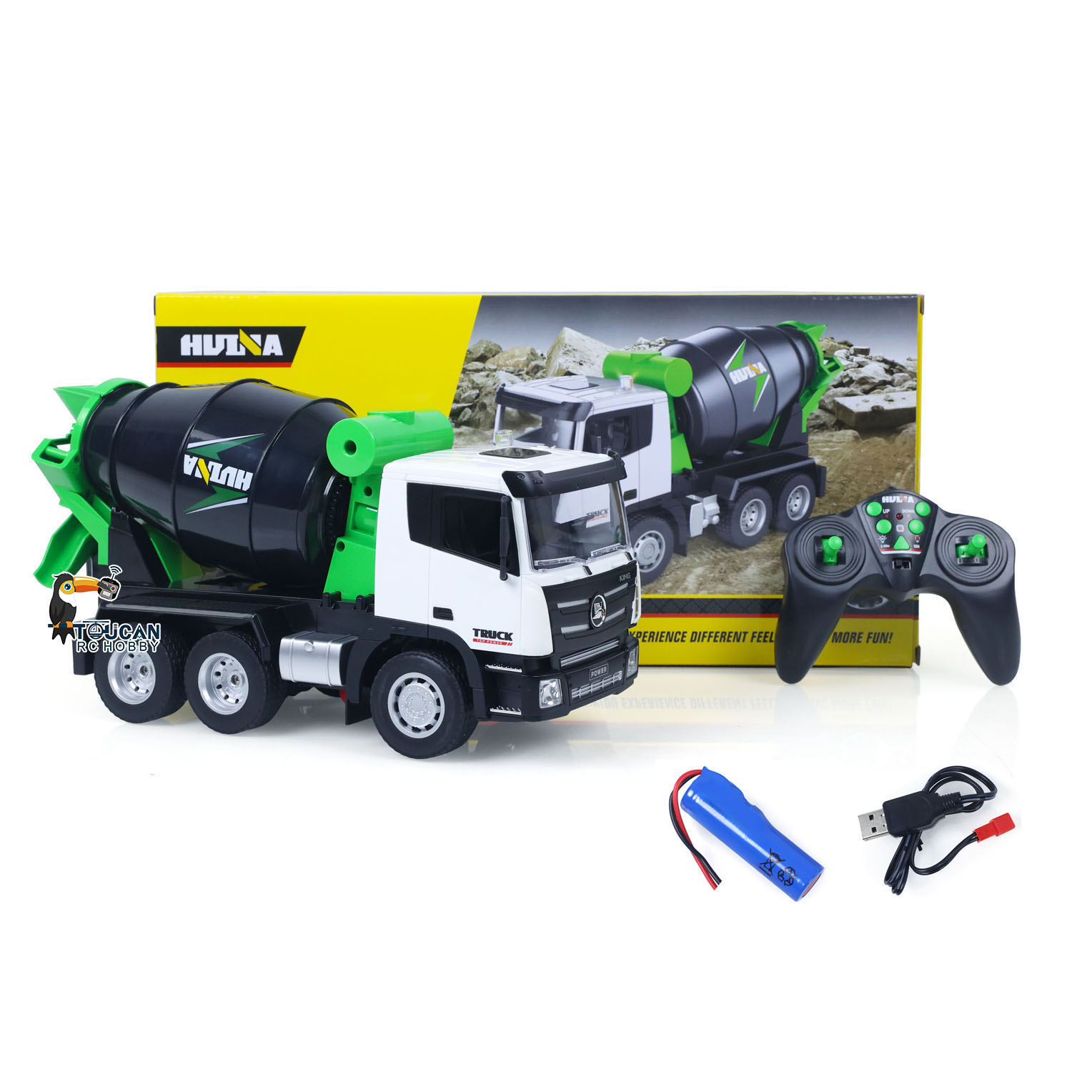 HUINA 1/18 1557 2.4G 9CH RCコンク - Rc Hobby Toucan のレビューと価格