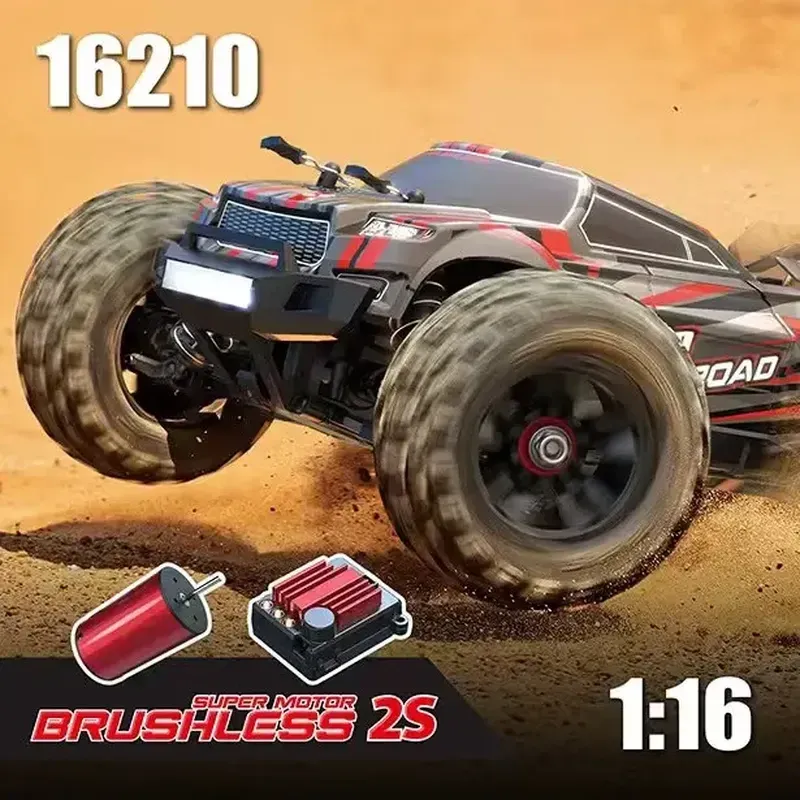 MJX ハイパーゴー 16210 1/16 ダークグレー ブ - Rc Hobby Grade Monster Truck のレビューと価格
