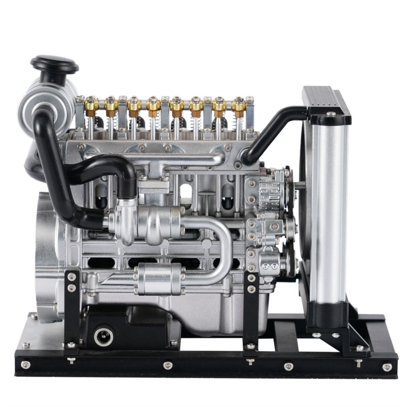 ミニギフト TECHING ディーゼル4気筒機械式エンジン  - Rc Hobby Tech のレビューと価格