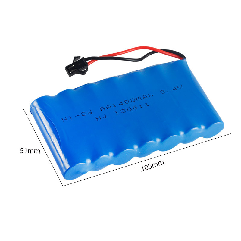 Ni-cd充電式バッテリーパック,8.4v,1400mah, - Rc Hobby Boat のレビューと価格