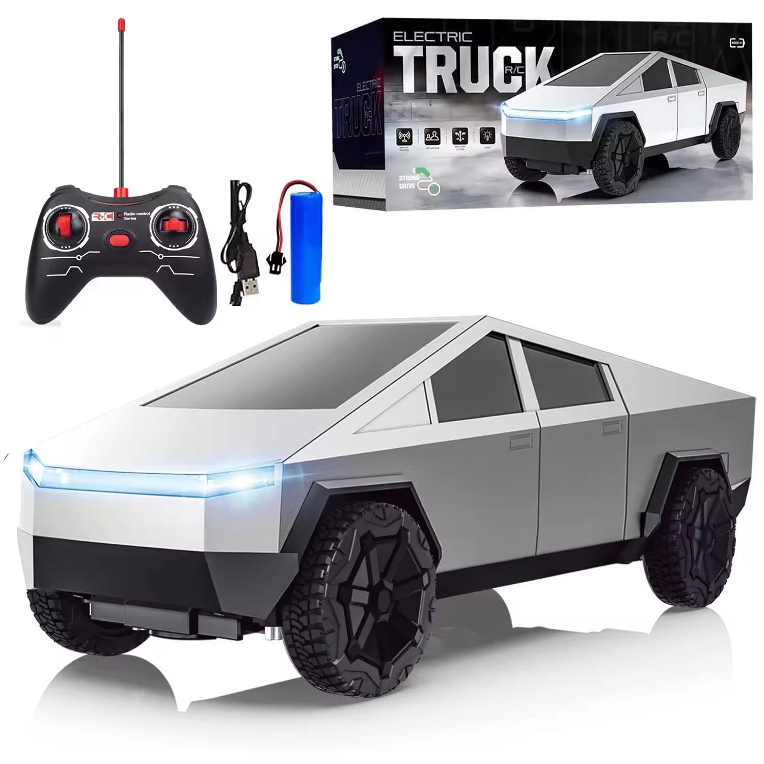 1:24 RC サイバートラック ピックアップ 4WD オフ - Led Light Kit Rc のレビューと価格
