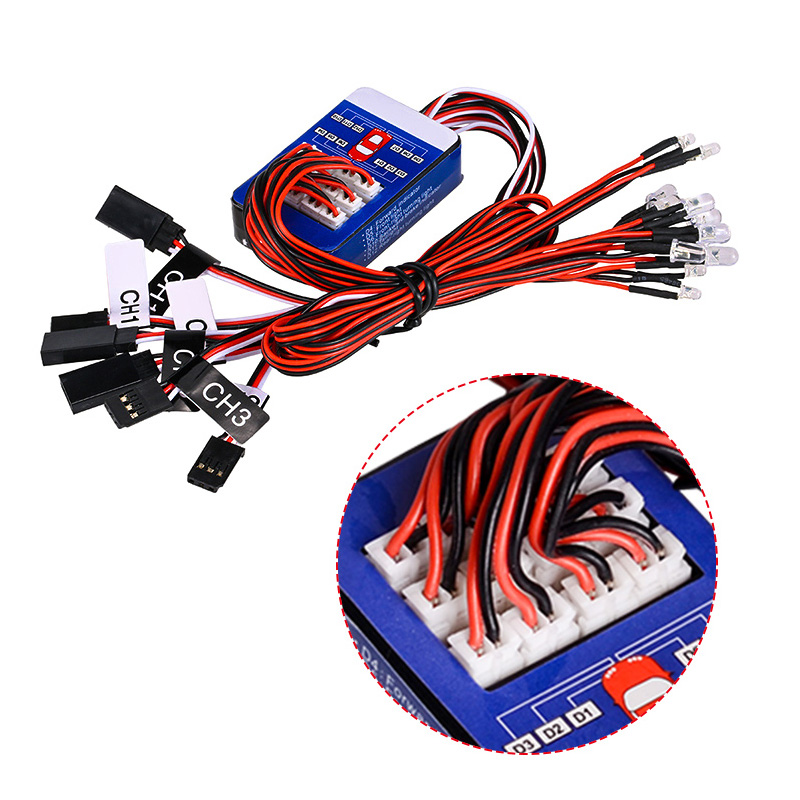 1/10スケールRCカーLED照明システムキット12個スマー - Rc Hobby Toucan のレビューと価格