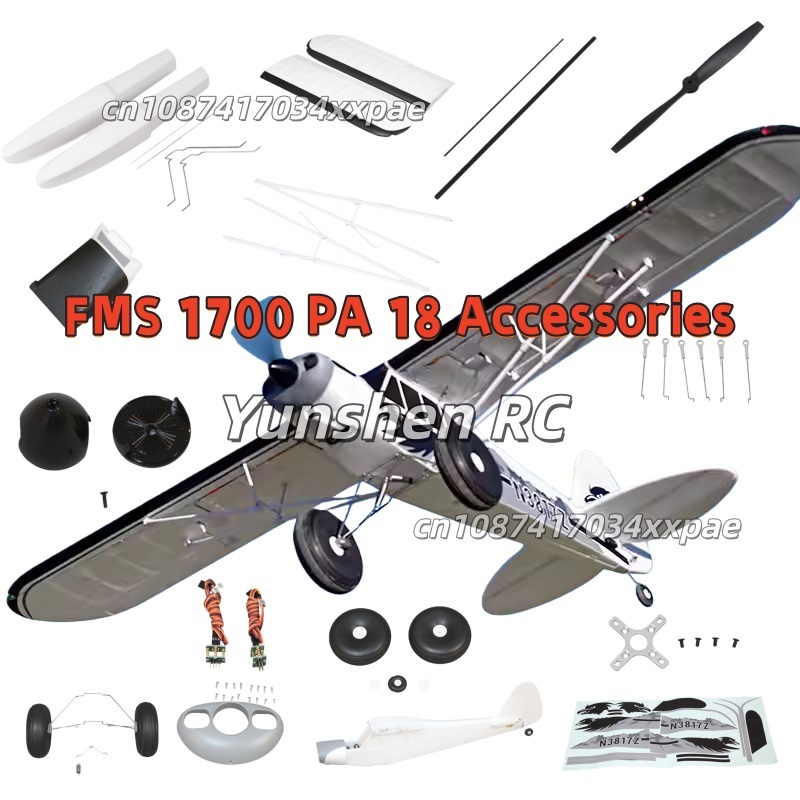 FMS RC 飛行機デカール 1700 ミリメートル PA- - Rc And Hobby のレビューと価格