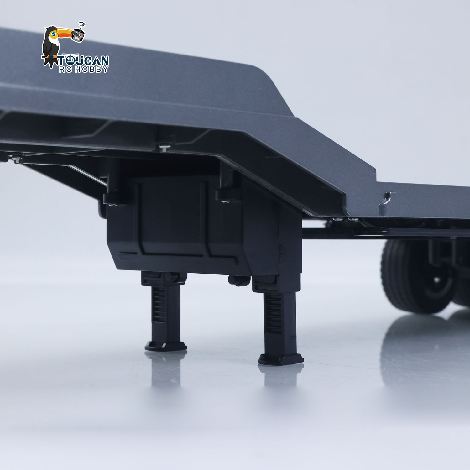 米国製73.5CMプラスチック製セミトレーラーフラットベッド - Rc Hobby Toucan のレビューと価格