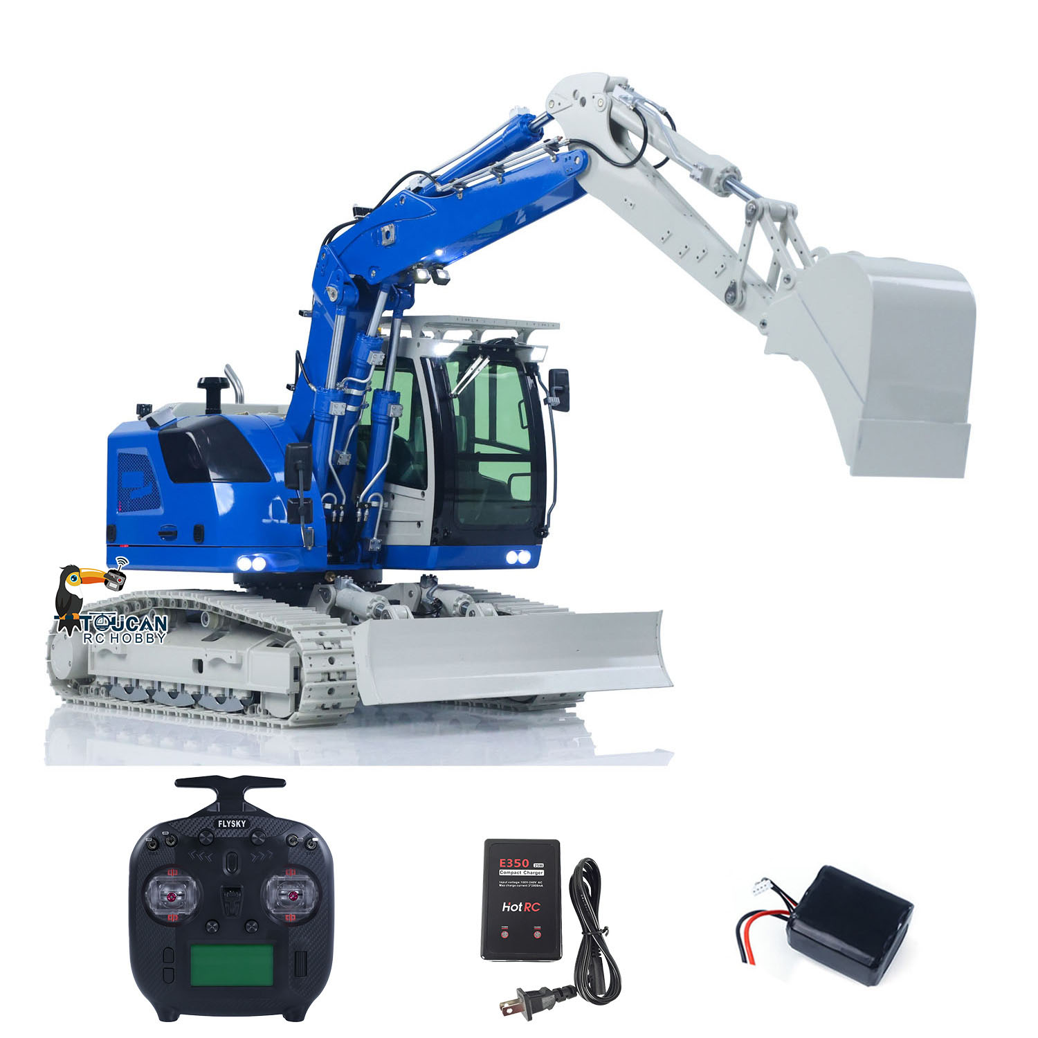 1/14スケール カットモデル RTR RC油圧ショベル 9 - Rc Hobby Toucan のレビューと価格