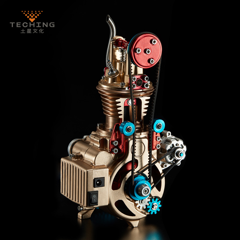 ギフト TECHING フルメタル単気筒エンジンモデルキット - Rc Hobby Tech のレビューと価格