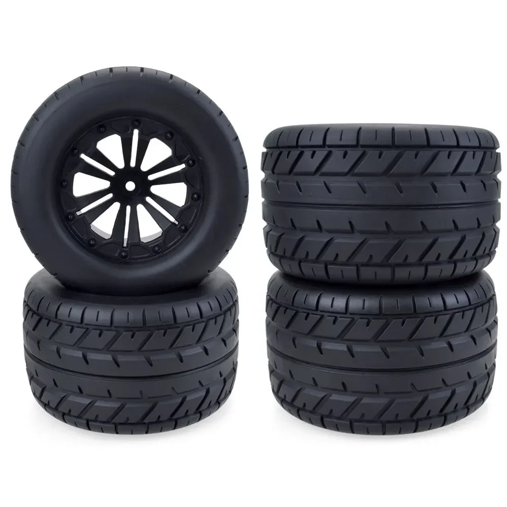 4個入り 115mm 1/10 RCカー用ラバータイヤホイー - Rc Tire Foam Insert のレビューと価格