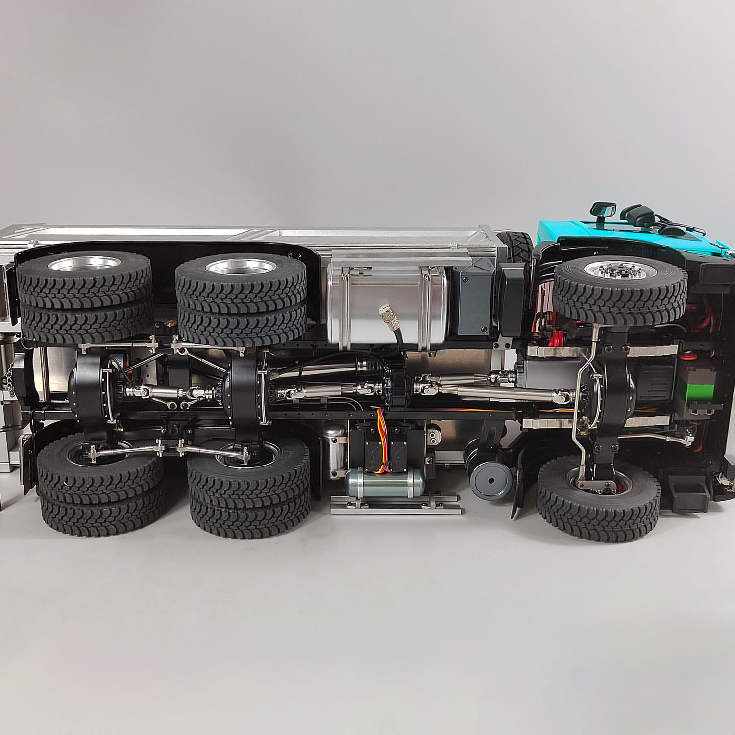 RCダンパー 6x6 1/14 メタル油圧式ティッパートラッ - Rc Hobby Toucan のレビューと価格